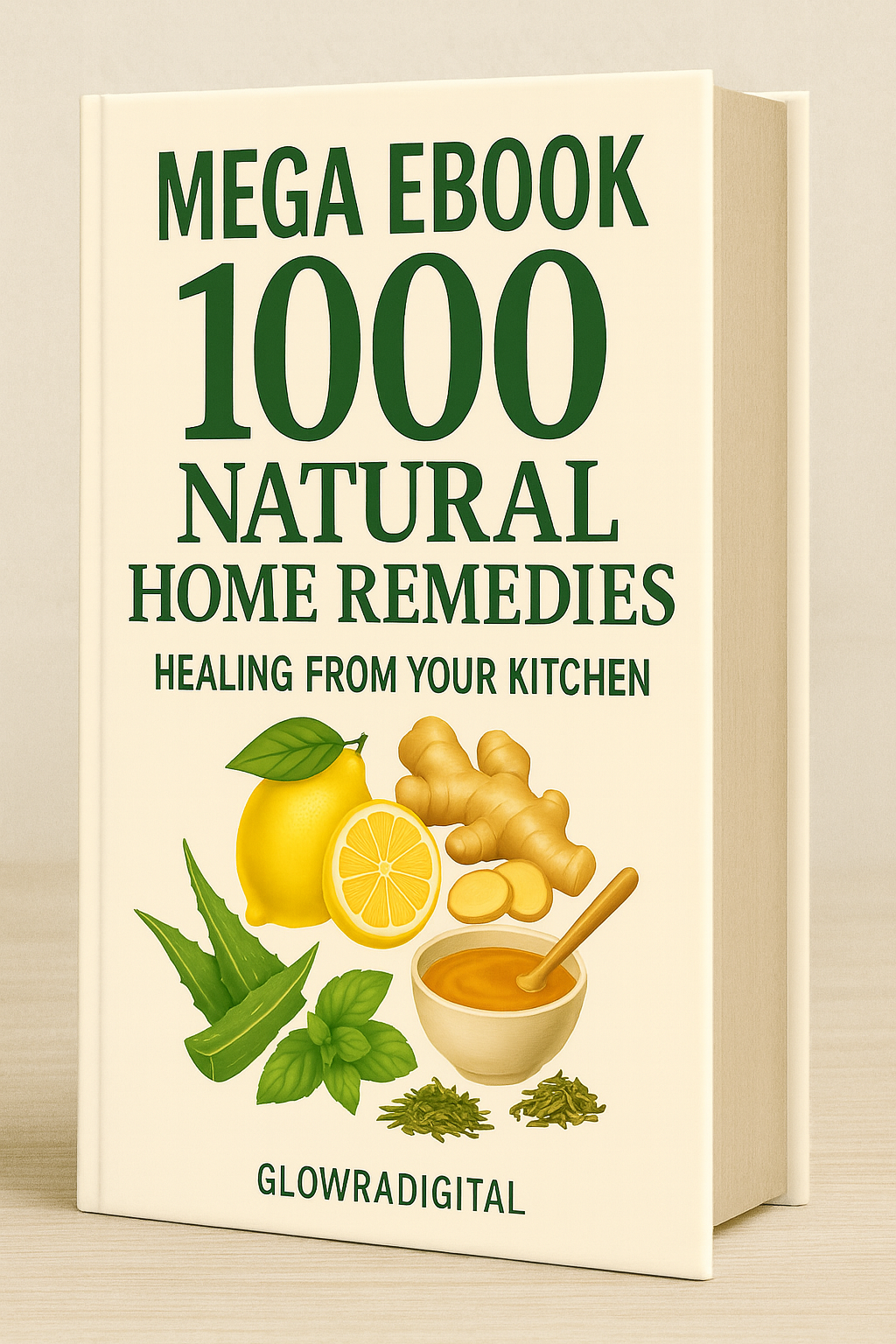 Mega eBook – 1000 Natural Home Remedies: Healing from Your Kitchen & Beyond